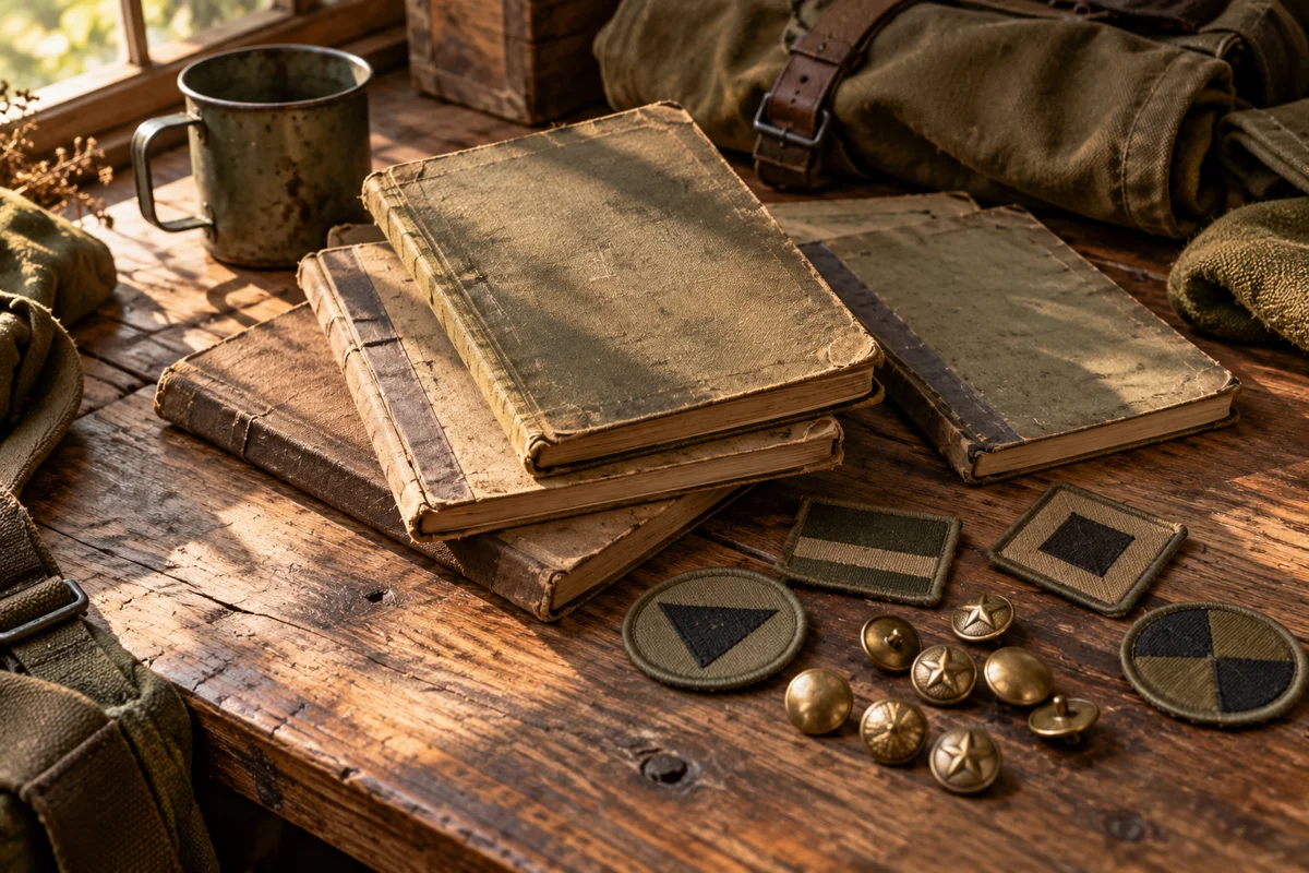 Illustrative militaria & history still life