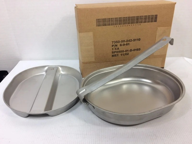 Seller listing photo: US-issue mess kit, listed new in box